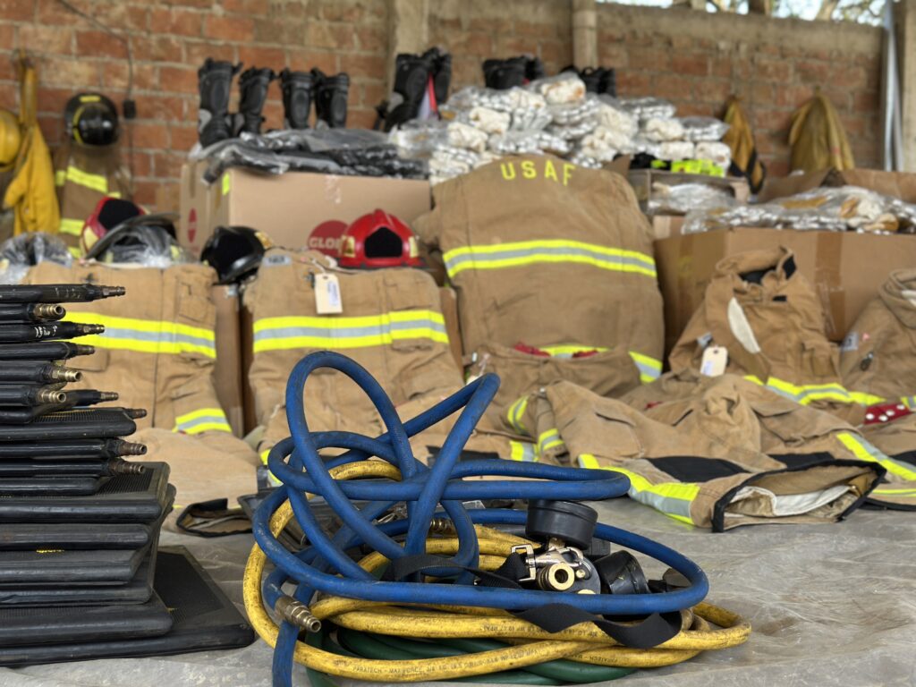 Parte de la donación.